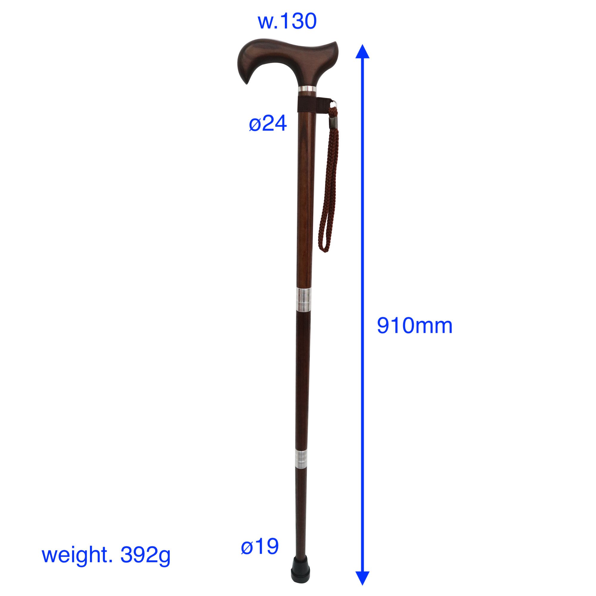 1006.501 Best 3 Piece Folding Wood Shaft Walking Cane » Walking Canes And Walking Sticks