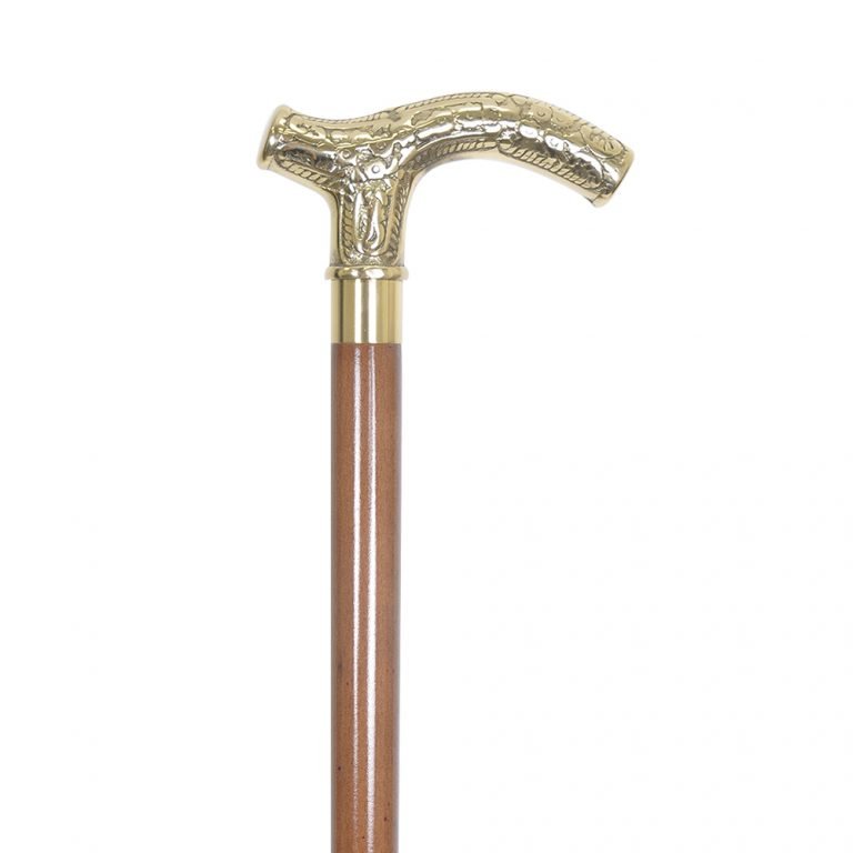 1023.001.OLWBest Engraving Brass Fritz Handle Walking Cane » BayFo Inc.