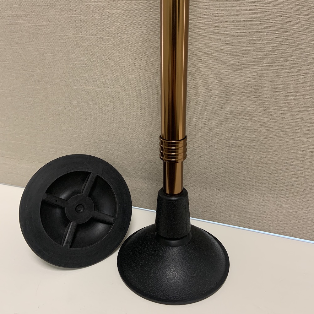 1061.715 5/8" Quad Rubber Replacement Foot Pad For Walking Canes » Canes, Walking Sticks