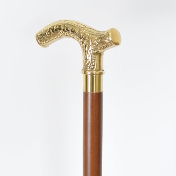 manufacturer Brass Fritz Handle Walking Stick