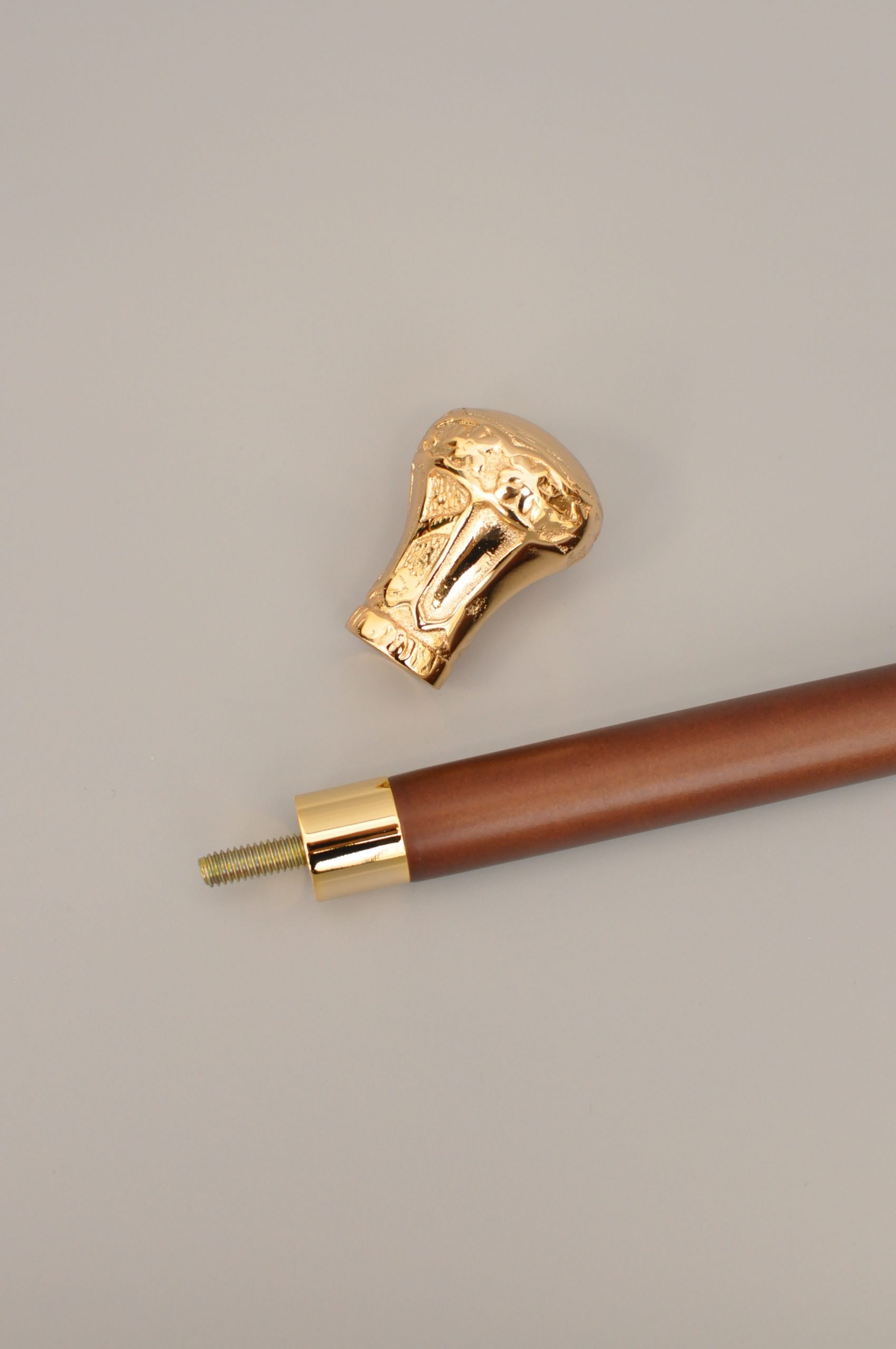 Crown Brass Handle Walking Stick » Walking Canes And Walking Sticks  Manufacturer And Supplier