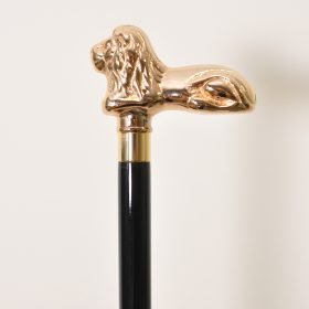 The Gold Lion Collector's Walking Cane