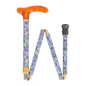 Fabric Covered Foldable Walking Canes supplier