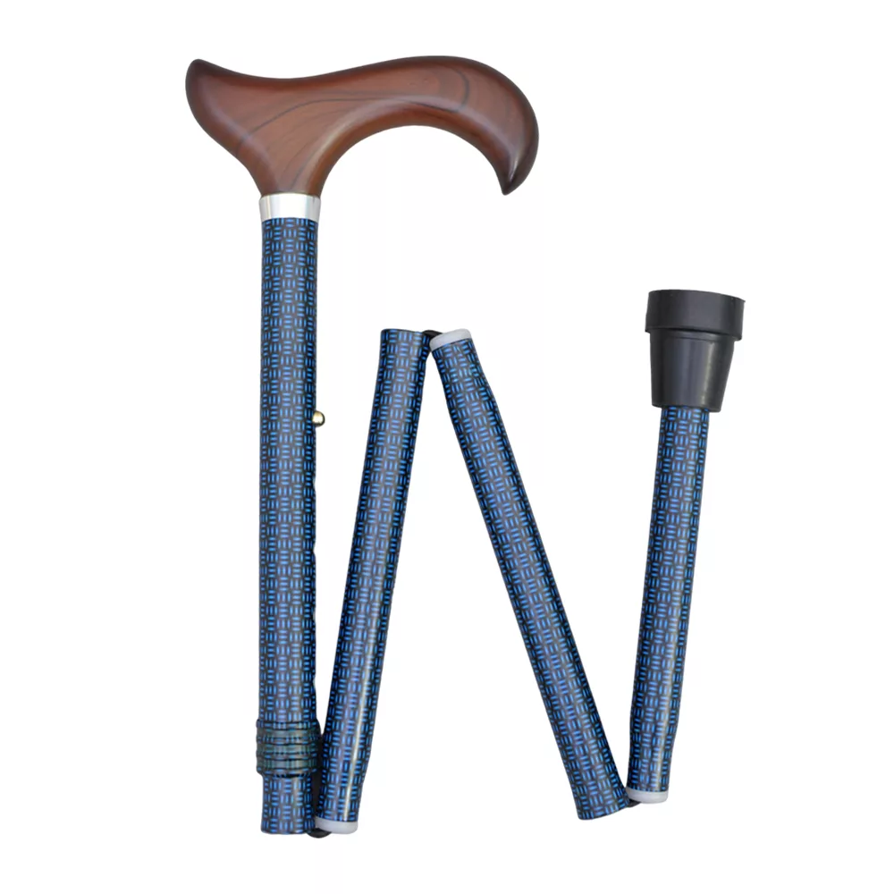 Easy Adjustable Folding Cane (1001.301.FBB) » Bayfo Inc.
